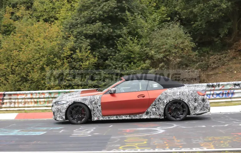 BMW M4 Cabrio 2021 - Foto spia 20-10-2020 - 5