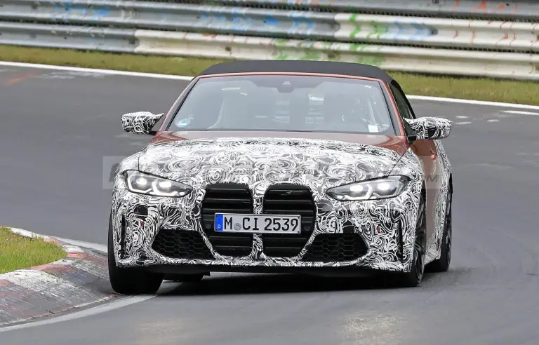 BMW M4 Cabrio 2021 - Foto spia 20-10-2020 - 9