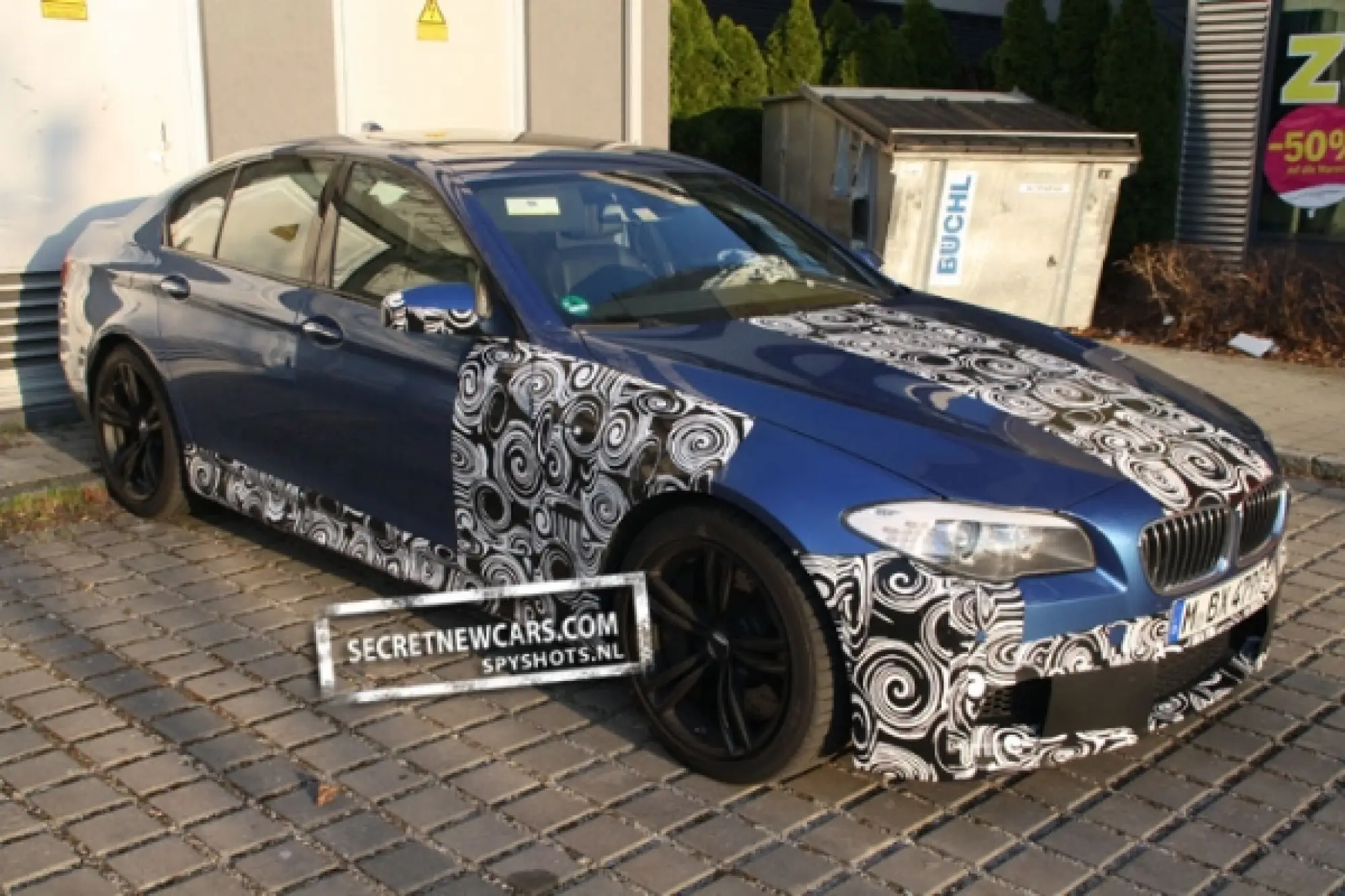 BMW M5 2011 foto spia - 7