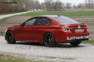 BMW M5 facelift - Foto spia 26-04-2013