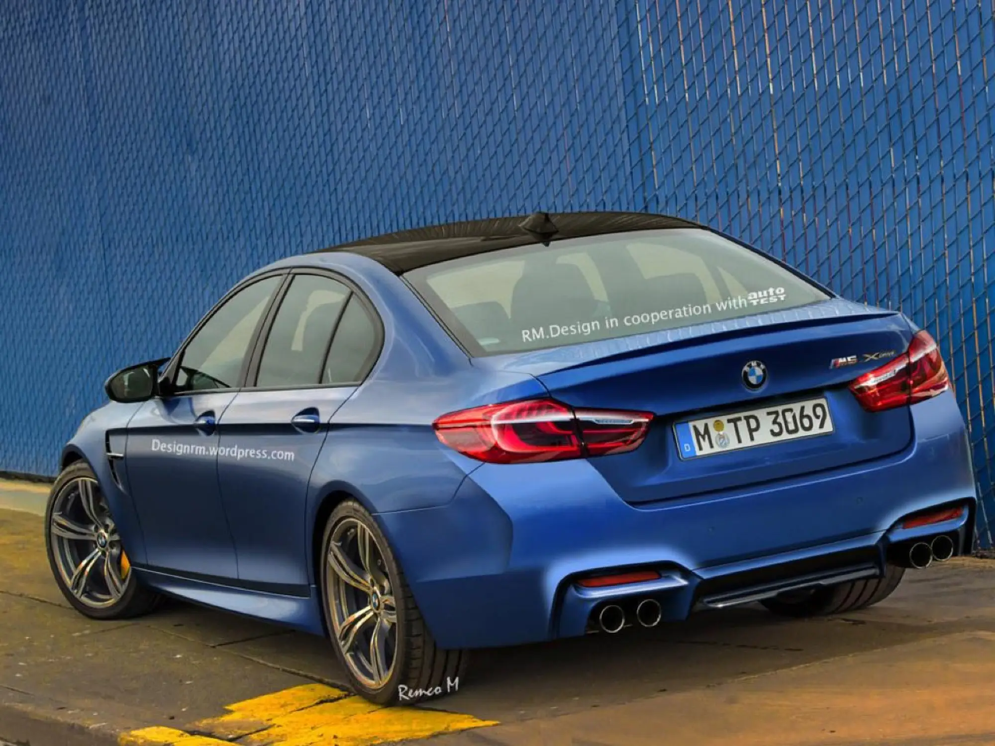 BMW M5 - render della prossima generazione by RM Design - 1