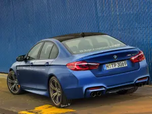 BMW M5 - render della prossima generazione by RM Design