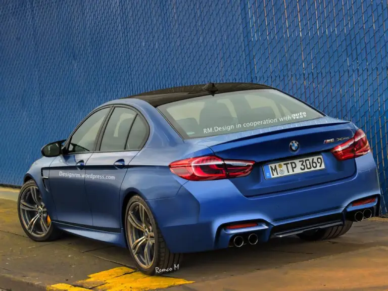 BMW M5 - render della prossima generazione by RM Design - 1