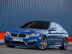 BMW M5 - render della prossima generazione by RM Design