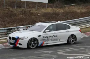 BMW M5 Ring Taxi - Foto spia 19-03-2012 - 6