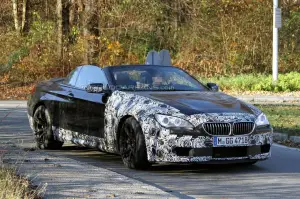 BMW M6 Cabriolet foto spia novembre - 2