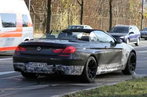 BMW M6 Cabriolet foto spia novembre - 3
