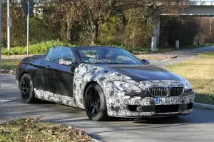 BMW M6 Cabriolet foto spia novembre - 5