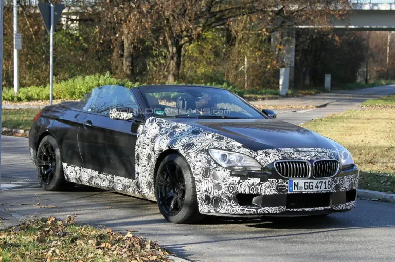 BMW M6 Cabriolet foto spia novembre - 5
