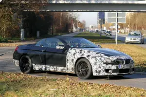 BMW M6 Cabriolet foto spia novembre - 7