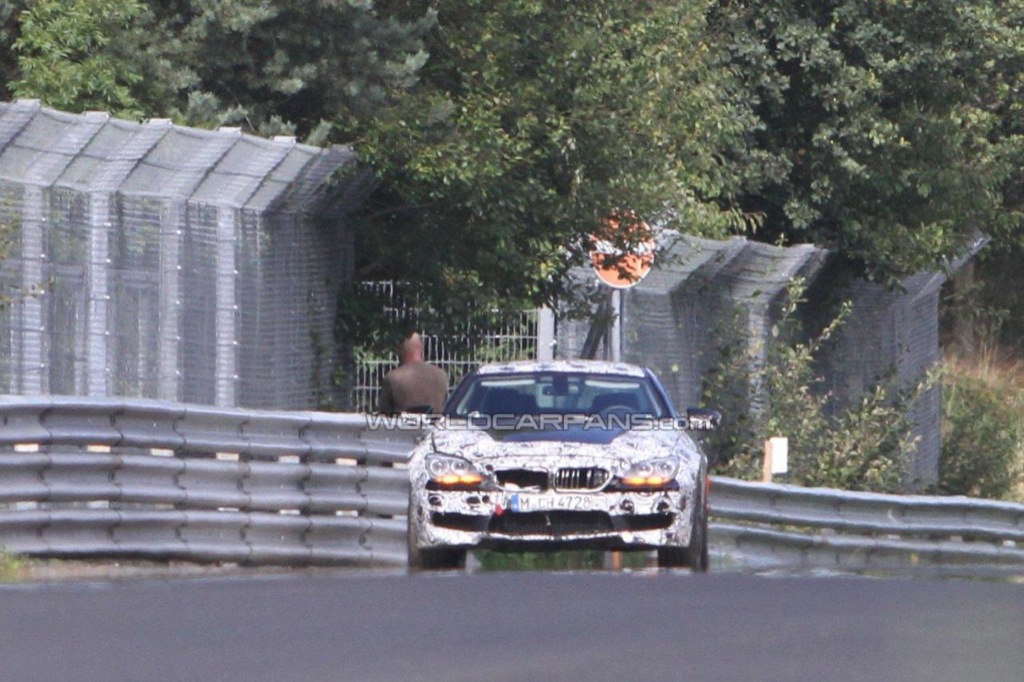 BMW M6 Coupé 2012 - Incidente durante test