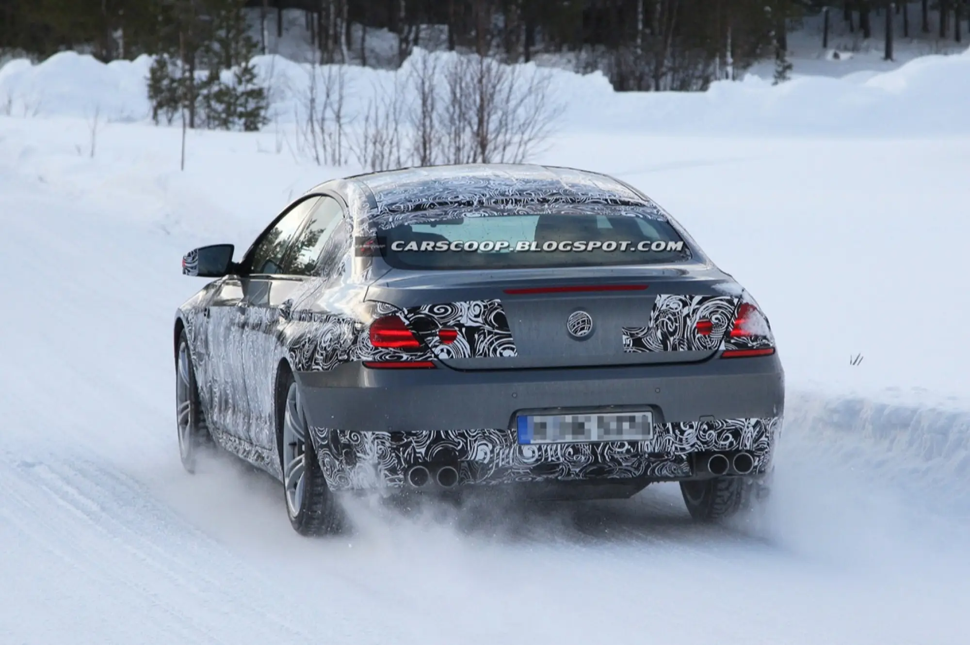 BMW M6 Gran Coupe - Foto spia 02-03-2012 - 9