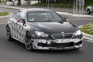 BMW M6 Gran Coupe nuove foto spia