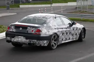 BMW M6 Gran Coupe nuove foto spia