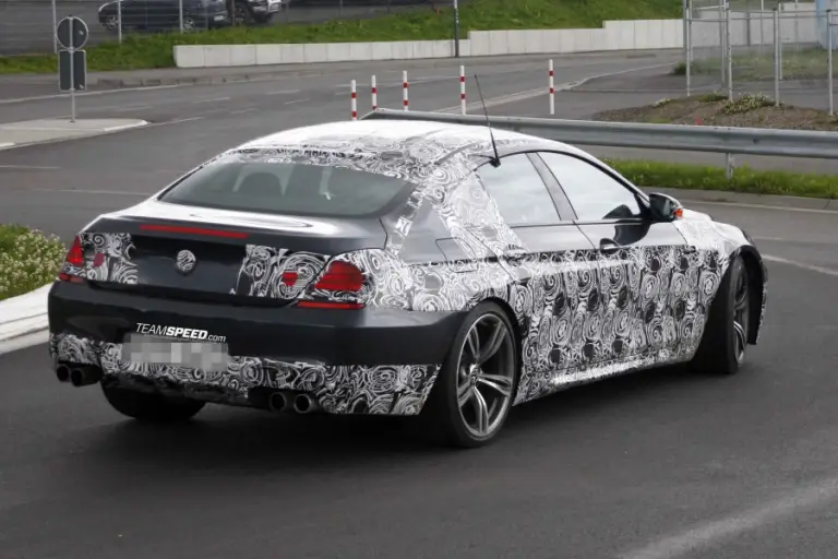 BMW M6 Gran Coupe nuove foto spia - 4