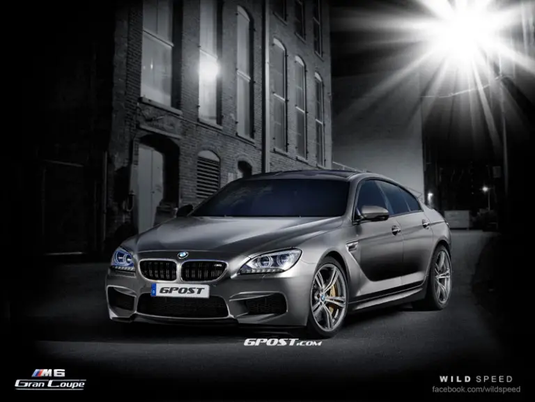 BMW M6 Gran Coupe render - 5