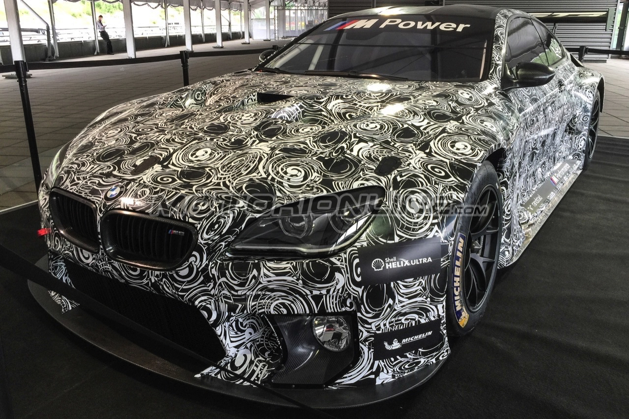 BMW M6 GT3 - Foto spia 28-07-2015