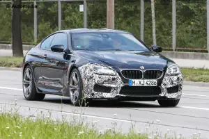 BMW M6 restyling - foto spia (agosto 2014) - 1