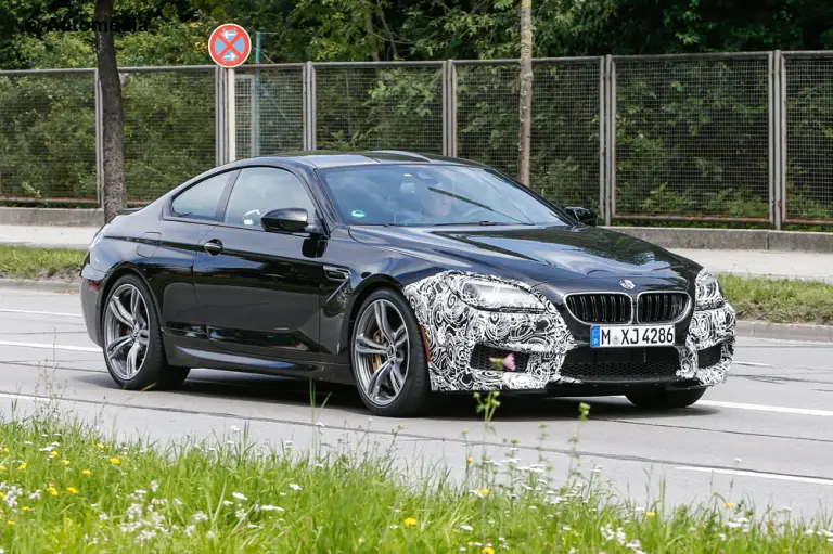BMW M6 restyling - foto spia (agosto 2014) - 2