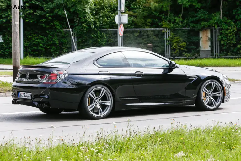 BMW M6 restyling - foto spia (agosto 2014) - 4