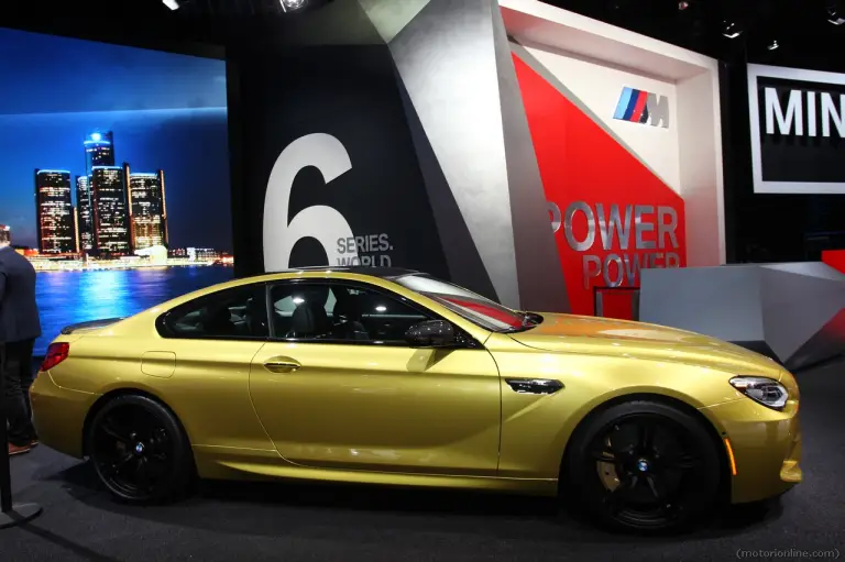BMW M6 - Salone di Detroit 2015 - 4