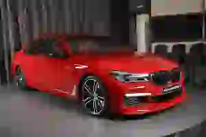 BMW M760Li Imola Red