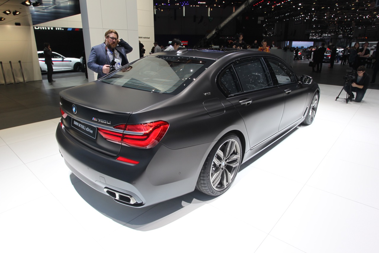 BMW M760LI Xdrive - Salone di Ginevra 2016