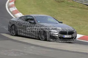 BMW M850i foto spia 20-4-2018 - 12