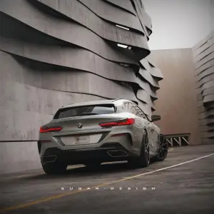 BMW M850i Shooting Brake render