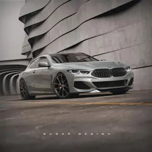 BMW M850i Shooting Brake render