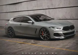 BMW M850i Shooting Brake render - 6