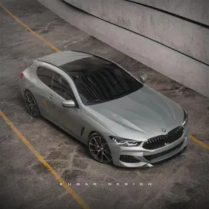 BMW M850i Shooting Brake render