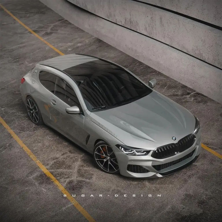 BMW M850i Shooting Brake render - 5