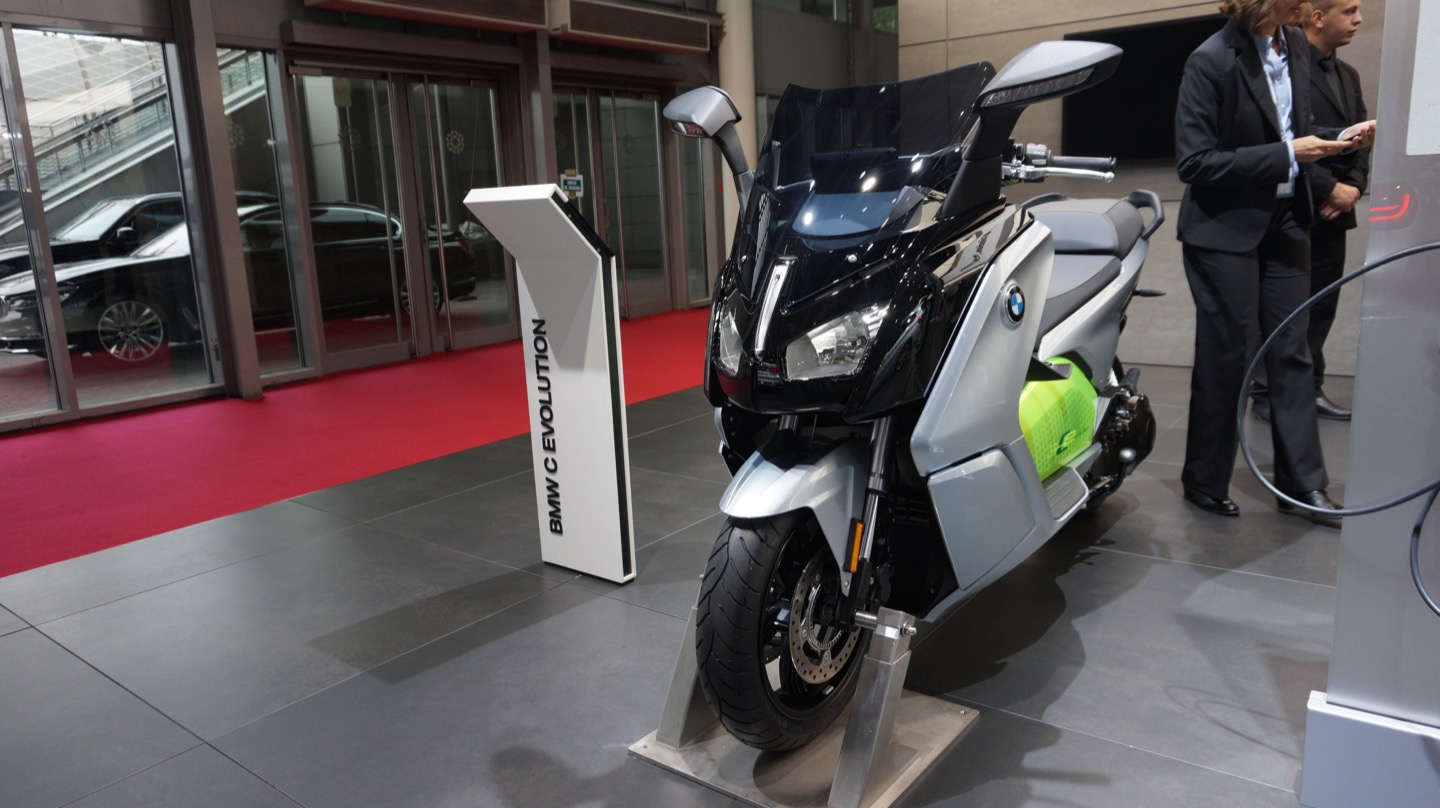 BMW Scooter C Evolution - Salone di Parigi 2016
