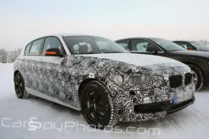 BMW Serie 1 2012 foto spia - 3