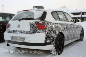 BMW Serie 1 2012 foto spia - 4