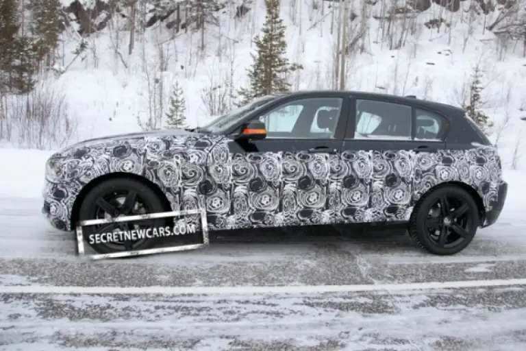 BMW Serie 1 2012 foto spia - 7