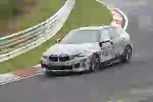 BMW Serie 1 2019 - Le foto spia dal Nurburgring