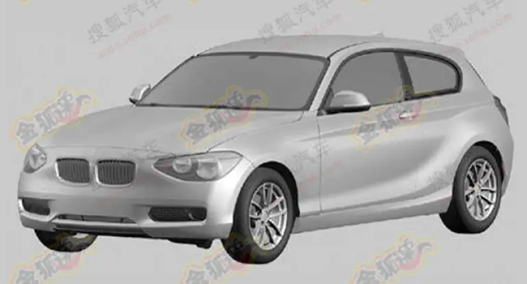 BMW Serie 1 3 porte bozzetti spy - 1