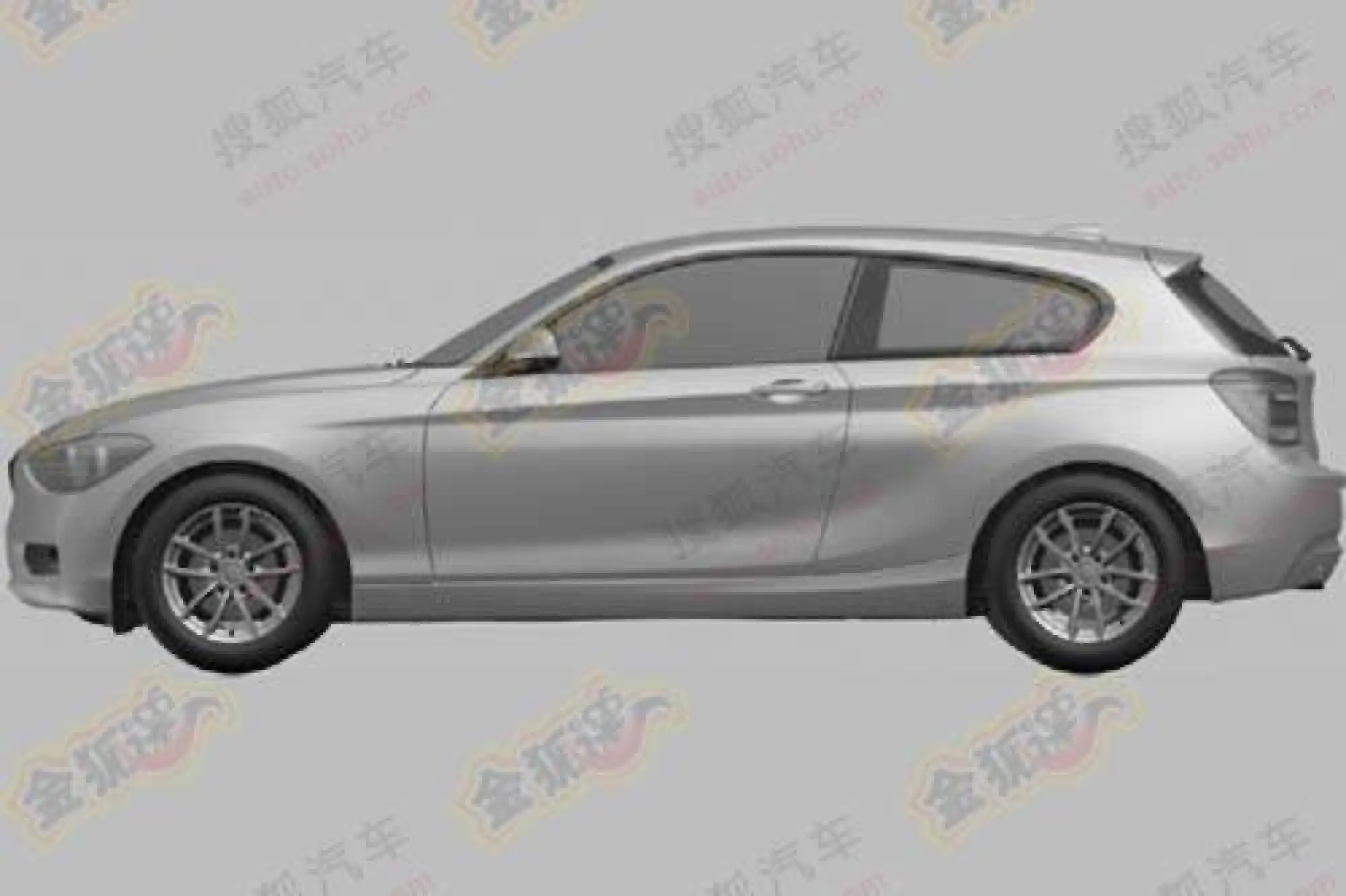 BMW Serie 1 3 porte bozzetti spy - 5