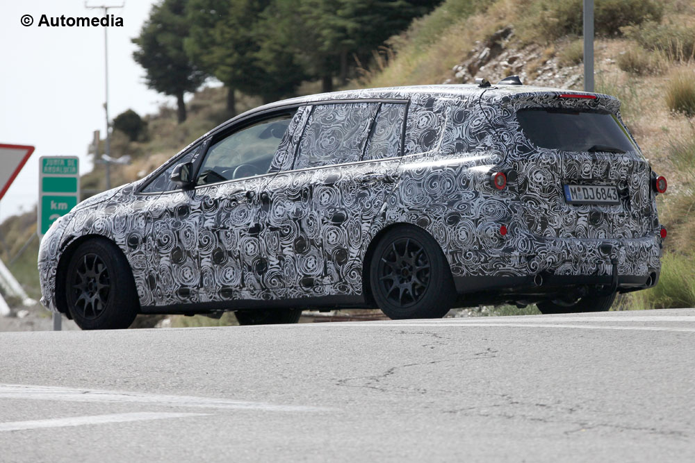 BMW Serie 1 GT e Active Tourer - Foto spia 08-08-2013