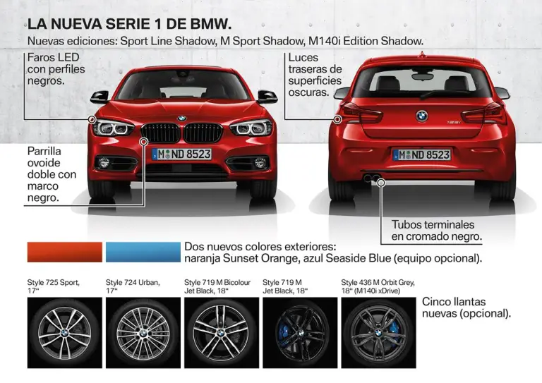 BMW Serie 1 MY 2017 - 7