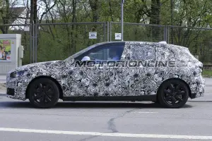 BMW Serie 1 MY 2019 foto spia 12 aprile 2017
