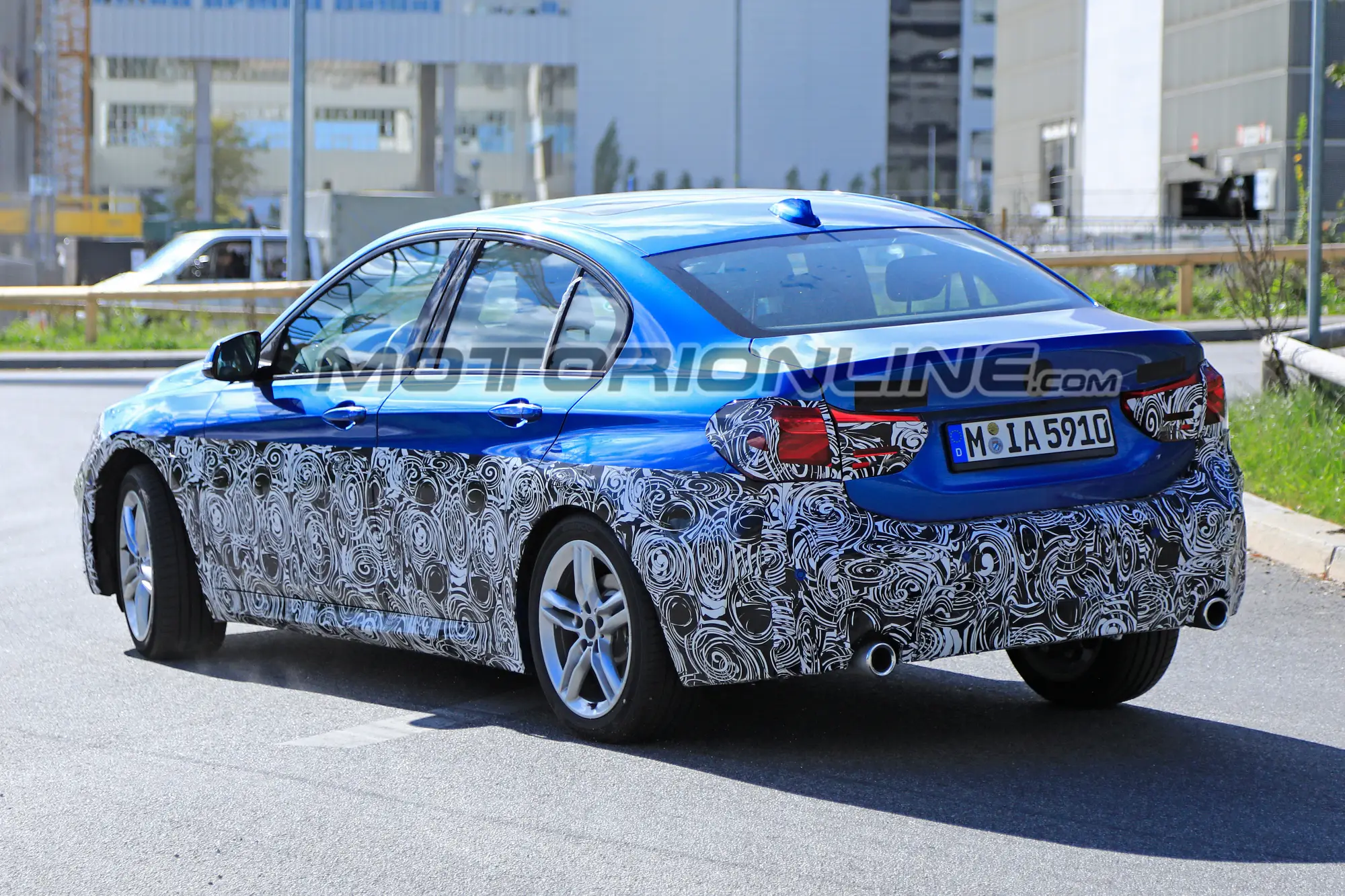 BMW Serie 1 Sedan foto spia 7 novembre 2018 - 8