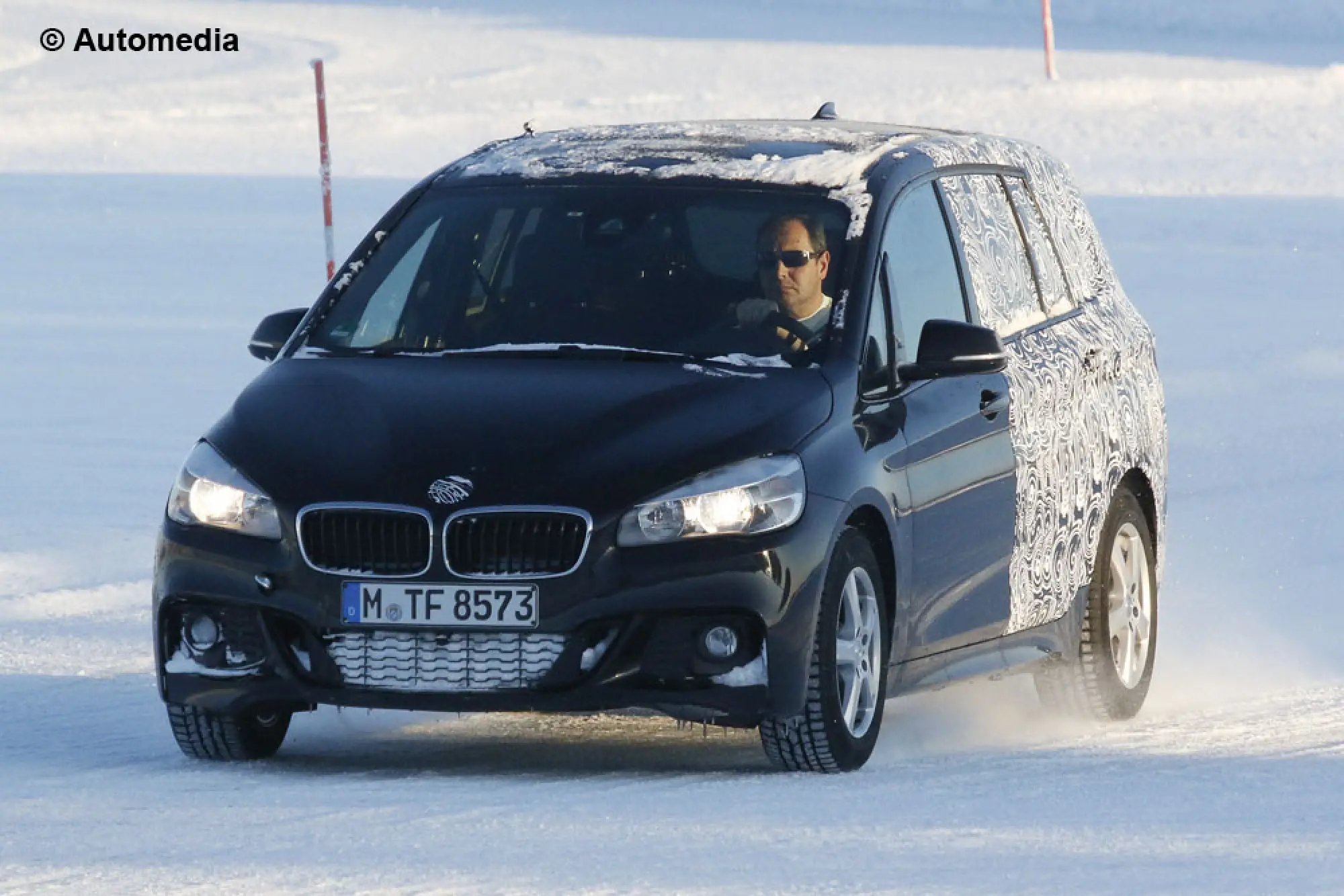 BMW Serie 2 Active Tourer 7 posti - Foto spia 30-01-2015 - 2