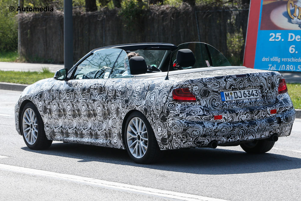 BMW Serie 2 Cabrio - Foto spia