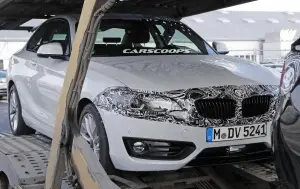 BMW Serie 2 Coupè facelift foto spia 5 novembre 2016