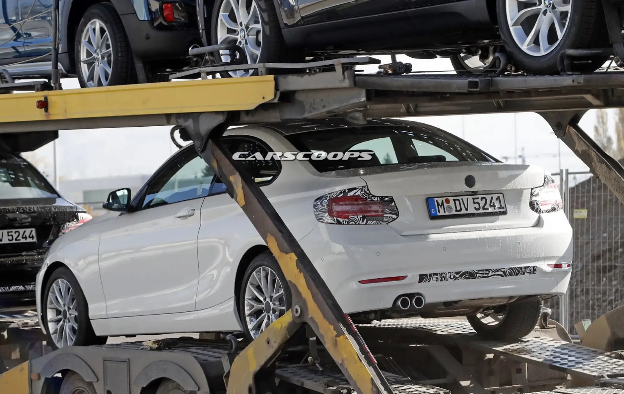 BMW Serie 2 Coupè facelift foto spia 5 novembre 2016 - 5