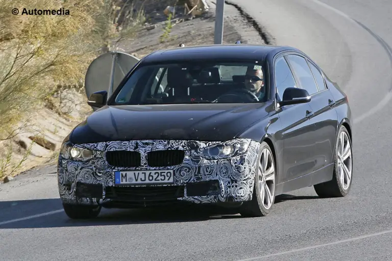 BMW Serie 3 2015 - Foto spia 07-08-2014 - 1