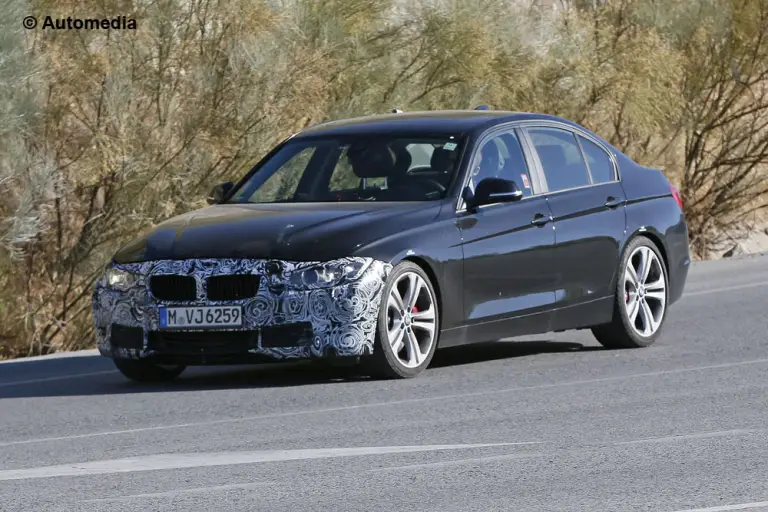 BMW Serie 3 2015 - Foto spia 07-08-2014 - 2